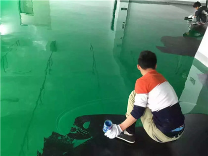 海陵下面给你一份环氧地坪漆施工的完整流程